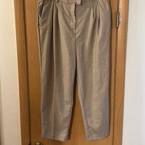 Women’s High Rise Tapered Trousers Dress Pants